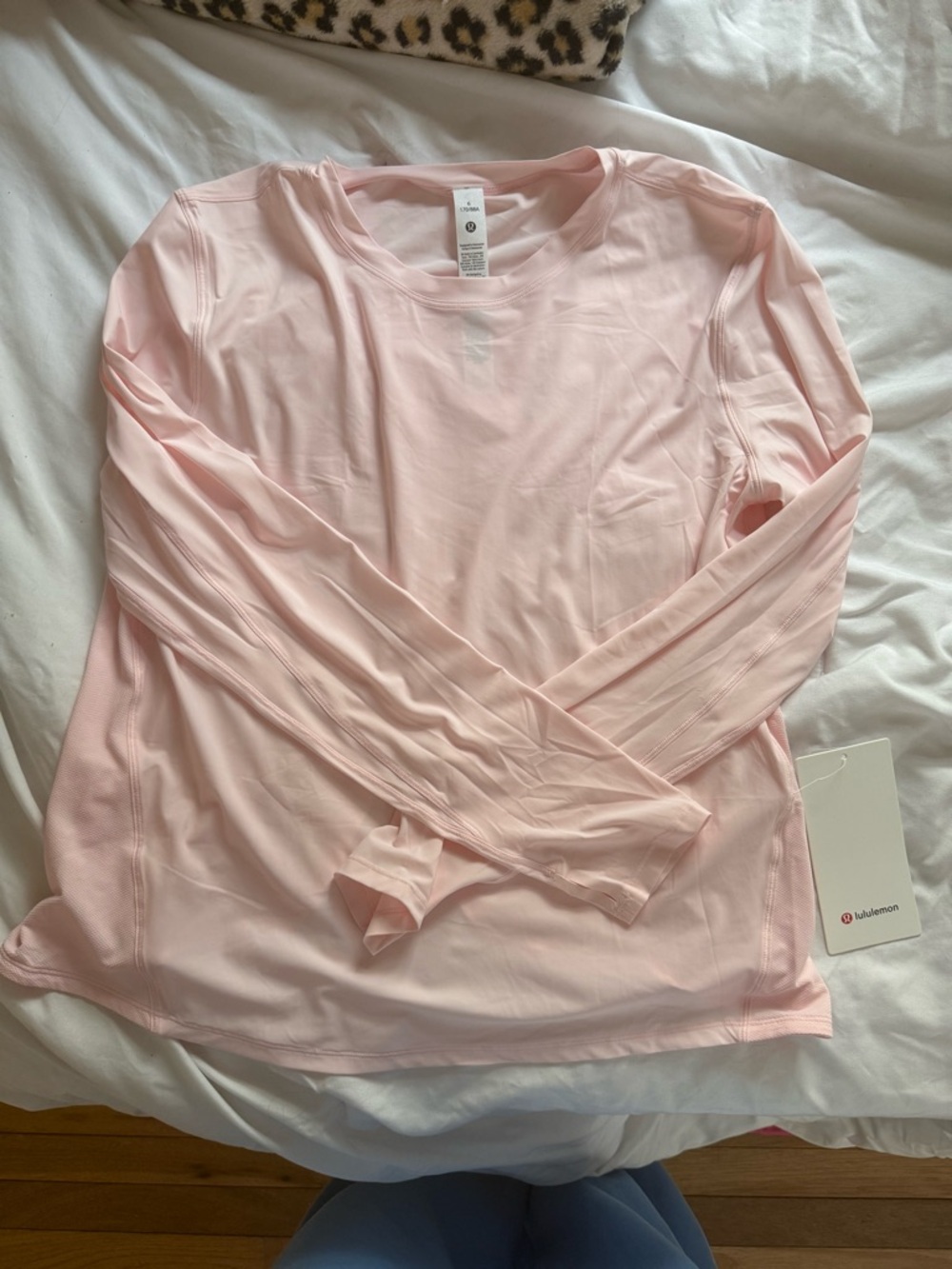 Lululemon Mesh Panelled Running Long Sleeve